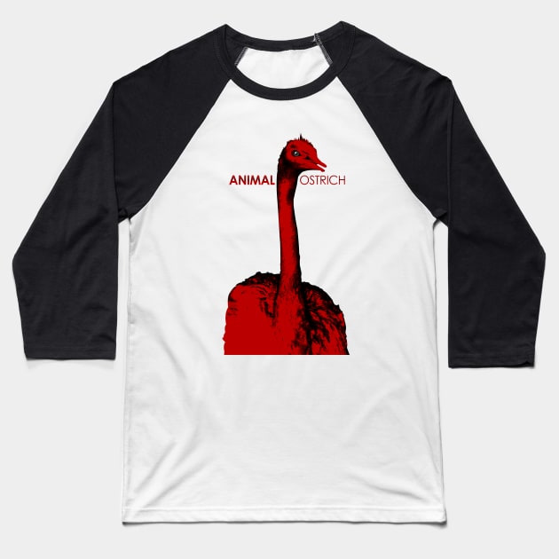 OSTRICH Baseball T-Shirt by artwoori